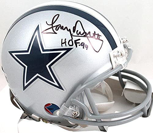 Tony Dorsett Autographed Dallas Cowboys Mini Helmet W/HOF- Beckett W - 757 Sports Collectibles