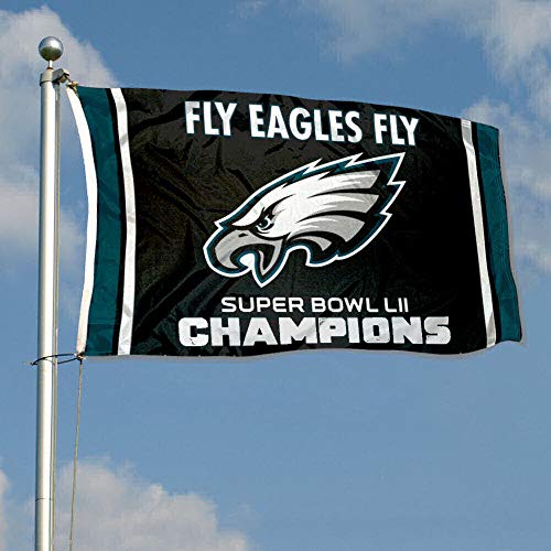 WinCraft Philadelphia Eagles Fly Eagles Fly Super Bowl Champions Flag - 757 Sports Collectibles