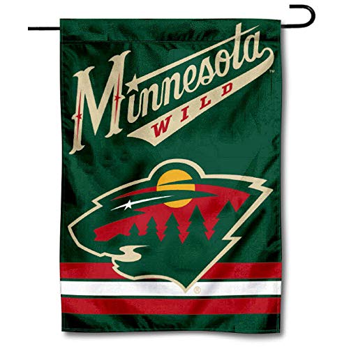 WinCraft Minnesota Wild Double Sided Garden Flag - 757 Sports Collectibles