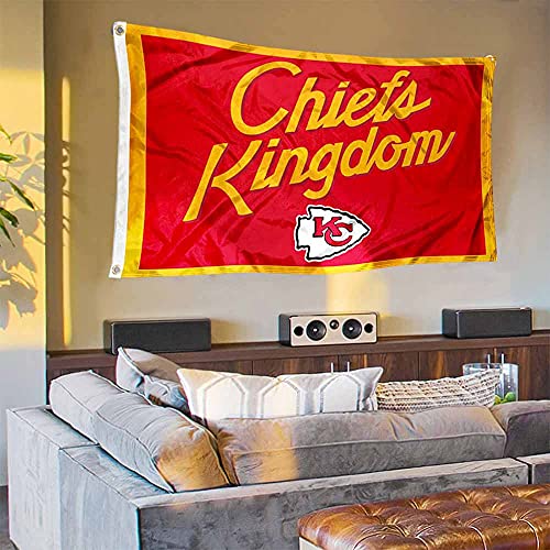 Kansas City Chiefs Chiefs Kingdom Banner and Tapestry Wall Tack Pads - 757 Sports Collectibles