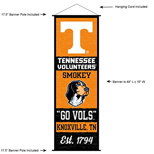 Tennessee Volunteers Banner and Scroll Sign - 757 Sports Collectibles