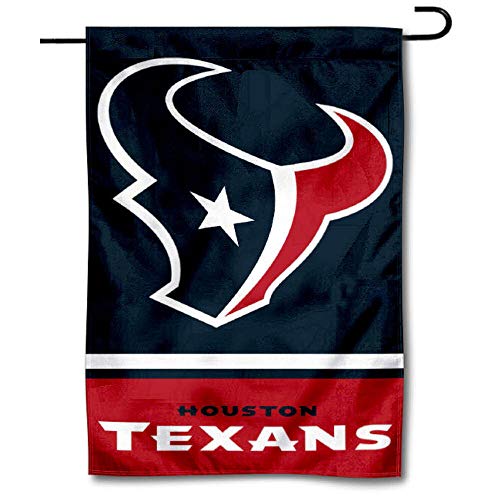 WinCraft Houston Texans Double Sided Garden Flag - 757 Sports Collectibles