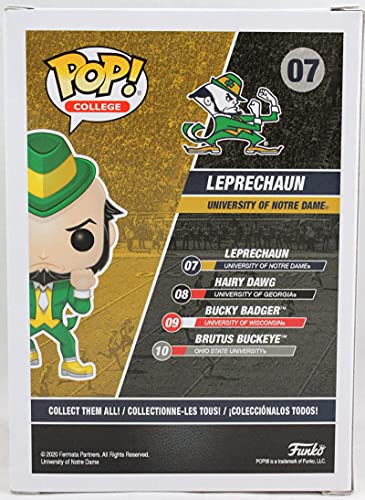 Chase Claypool Autographed Notre Dame Funko Pop Figurine- Beckett W White - 757 Sports Collectibles