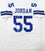 Lee Roy Jordan Autographed White Pro Style Jersey- JSA Witnessed Auth L5