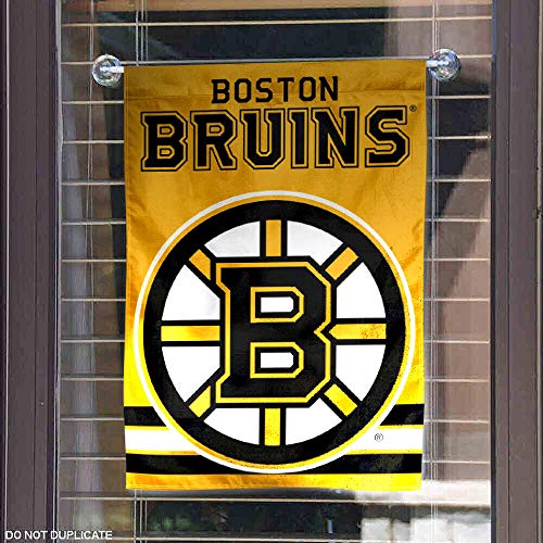 WinCraft Boston Bruins Gold Double Sided Garden Banner Flag - 757 Sports Collectibles