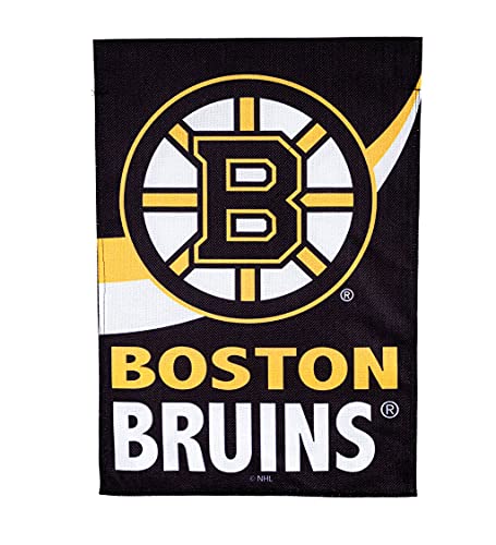 Team Sports America NHL Double Sided Boston Bruins Garden Flag Officially Licensed Sports Flag for Home Office Yard Sports Gift - 757 Sports Collectibles