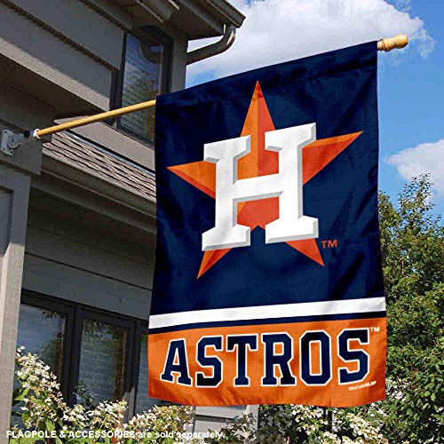 WinCraft Houston Astros Two Sided House Flag - 757 Sports Collectibles