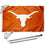 University of Texas Bevo Flag and Pole Bracket Mount Bundle - 757 Sports Collectibles