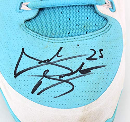 D-Backs Archie Bradley Signed 2018 Game Used Blue Nike Air Clipper Cleats BAS - 757 Sports Collectibles