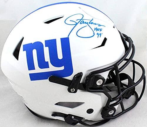Lawrence Taylor Signed Giants Authentic Lunar Flex F/S Helmet HOF- Beckett W Blue - 757 Sports Collectibles
