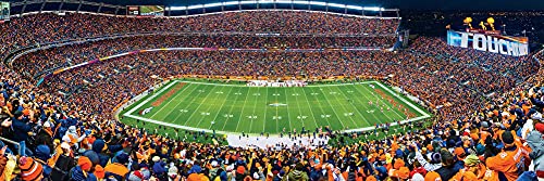 MasterPieces NFL Panoramics 1000 Puzzles Collection - Denver Broncos NFL Panoramics 1000 Piece Jigsaw Puzzle - 757 Sports Collectibles