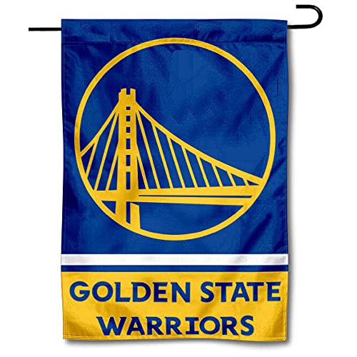 WinCraft Golden State Warriors Double Sided Garden Flag - 757 Sports Collectibles