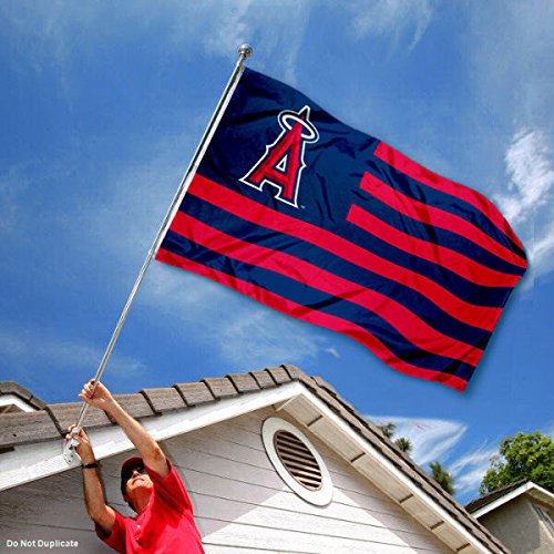 WinCraft Los Angeles Angels Stars and Stripes Nation 3x5 Flag - 757 Sports Collectibles