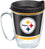 Tervis Made in USA Double Walled NFL® Pittsburgh Steelers Insulated Tumbler Cup Keeps Drinks Cold & Hot, 16oz Mug, Legend - 757 Sports Collectibles