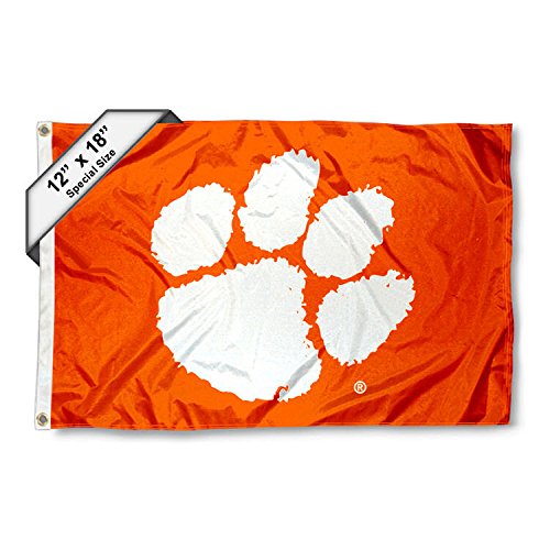 College Flags & Banners Co. Clemson Golf Cart and Boat Flag - 757 Sports Collectibles