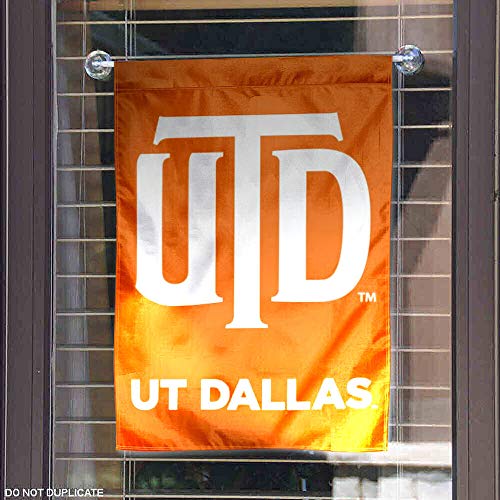 UT Dallas Comets Garden Flag Double Sided Banner - 757 Sports Collectibles