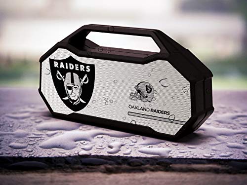 NFL Oakland Raiders XL Wireless Bluetooth Speaker, Team Color - 757 Sports Collectibles