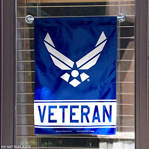 WinCraft US Air Force Veteran Garden Flag - 757 Sports Collectibles