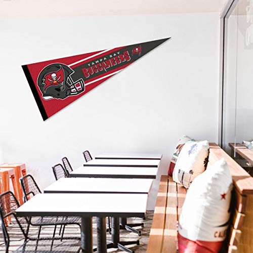 WinCraft Tampa Bay Buccaneers Official 30 inch Large Pennant - 757 Sports Collectibles