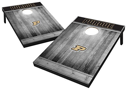 Wild Sports 2'x3' MDF Wood NCAA College Purdue Boilermakers Cornhole Set - 757 Sports Collectibles