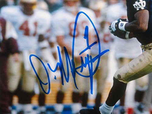 Derrick Mayes Autographed 8x10 Horizontal Running Photo- JSA W Authenticated - 757 Sports Collectibles