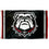 College Flags & Banners Co. Georgia Bulldogs Black Dawg Flag - 757 Sports Collectibles