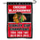 WinCraft Chicago Blackhawks 6 Time Stanley Cup Champions Double Sided Garden Flag - 757 Sports Collectibles