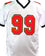 Warren Sapp Autographed White Pro Style Jersey w/HOF- Beckett W Silver - 757 Sports Collectibles