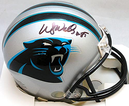 Wesley Walls Autographed Carolina Panthers Mini Helmet - JSA W Auth Black - 757 Sports Collectibles