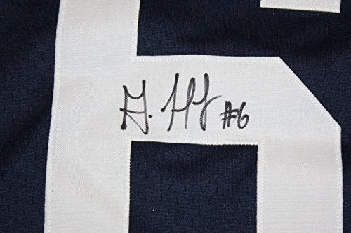 Gerald Hodges Autographed Navy Blue College Style Jersey- JSA Authenticated - 757 Sports Collectibles