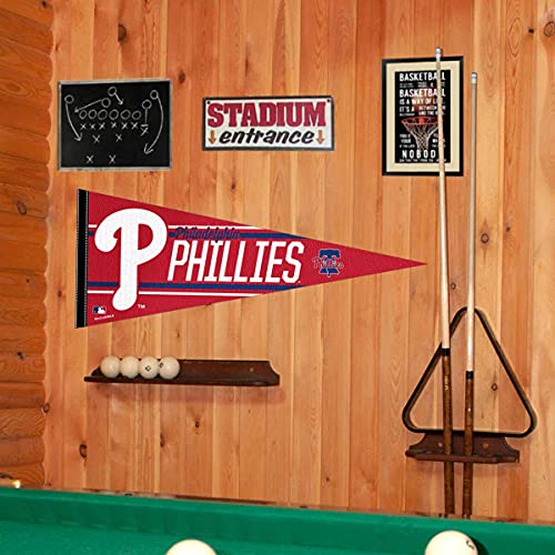 WinCraft Philadelphia Baseball Pennant Flag - 757 Sports Collectibles