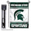 College Flags & Banners Co. Michigan State Spartans Garden Flag with Stand Holder - 757 Sports Collectibles