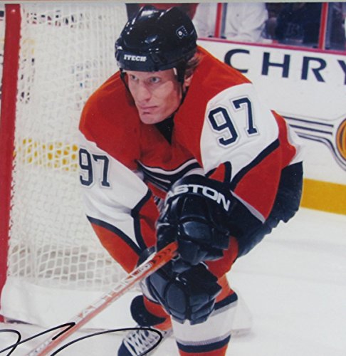 Jeremy Roenick Flyers Autographed/Signed 8x10 Photo Framed Fanatics 136885 - 757 Sports Collectibles