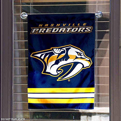 WinCraft Nashville Predators Double Sided Garden Flag - 757 Sports Collectibles