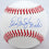 Eric Gagne Autographed Rawlings OML Baseball w/84 in Row-Beckett W Hologram Blue - 757 Sports Collectibles