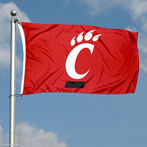 College Flags & Banners Co. Cincinnati Bearcats Red Flag - 757 Sports Collectibles