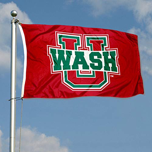 College Flags & Banners Co. Washington St. Louis Bears WASH Logo Flag - 757 Sports Collectibles