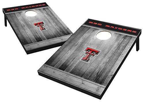 Wild Sports 2'x3' MDF Wood NCAA College Texas Tech Red Raiders Cornhole Set - 757 Sports Collectibles