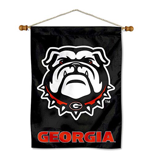 Georgia Bulldogs New Dawg Banner with Hanging Pole - 757 Sports Collectibles