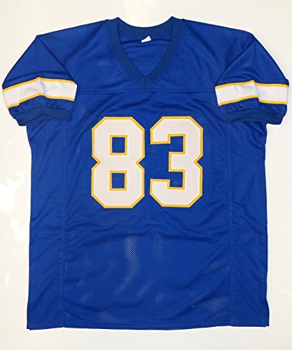 Steve Largent Signed / Autographed Blue W/ Yellow Jersey- JSA W Authenticated - 757 Sports Collectibles