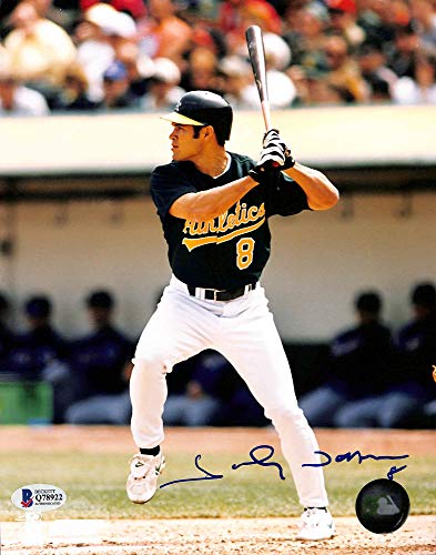 Athletics Johnny Damon Authentic Signed 8x10 Photo Autographed BAS #Q78922 - 757 Sports Collectibles