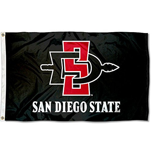 San Diego State Aztecs SDSU University Large College Flag - 757 Sports Collectibles