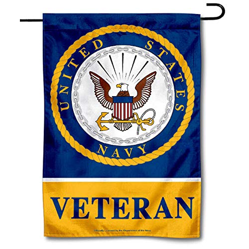 WinCraft US Navy Veteran Garden Flag - 757 Sports Collectibles