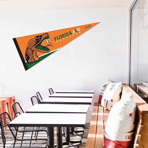 College Flags & Banners Co. Florida A&M Pennant Full Size Felt - 757 Sports Collectibles