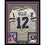 Framed Autographed/Signed Jim Kelly 33x42 Buffalo Bills White Football Jersey JSA COA