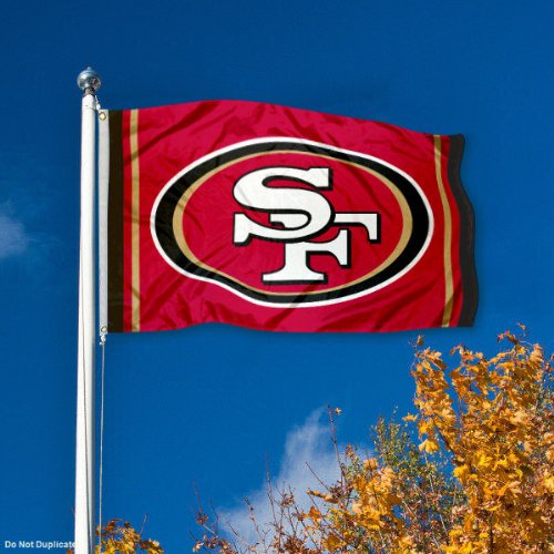 WinCraft San Francisco 49ers SF Large 3x5 Flag - 757 Sports Collectibles