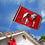 College Flags & Banners Co. Georgia Bulldogs Vintage Retro Throwback 3x5 Banner Flag - 757 Sports Collectibles