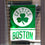 WinCraft Boston Celtics Double Sided Garden Flag - 757 Sports Collectibles