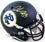 Chase Claypool Signed Notre Dame Blue Alternate Authentic FS Helmet-Beckett W Gold - 757 Sports Collectibles