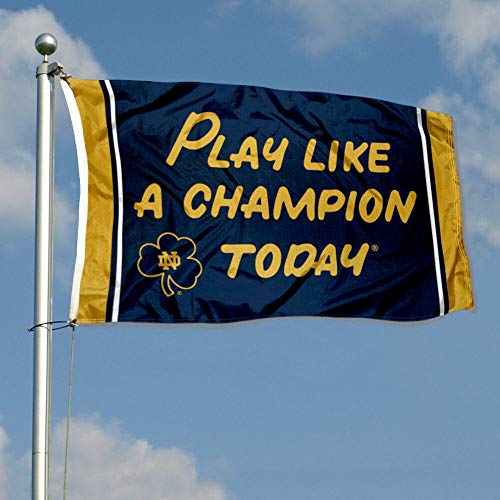 WinCraft Notre Dame Play Like A Champion Today 3x5 College Flag - 757 Sports Collectibles